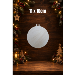 Bombka 10cm, bańka 10cm, sklejka 3mm